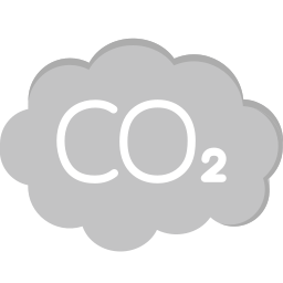 Co2 emission icon