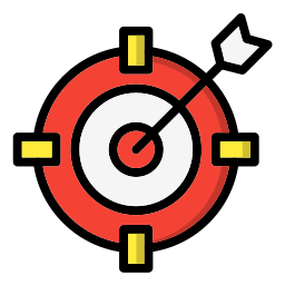 Dart board icon