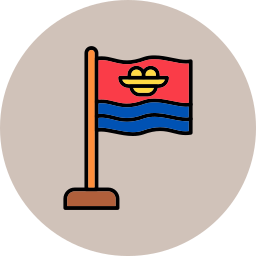 kiribati Icône