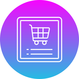 Shopping app icon