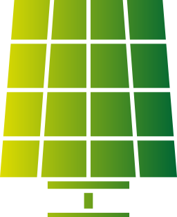 panneau solaire Icône