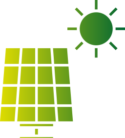 Énergie solaire Icône