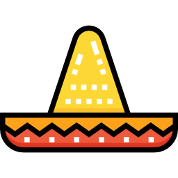 Mexican hat icon