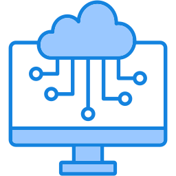 Cloud computing icon