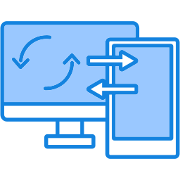 Data synchronization icon