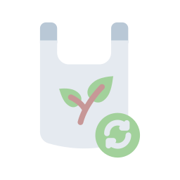 Plastic bag icon