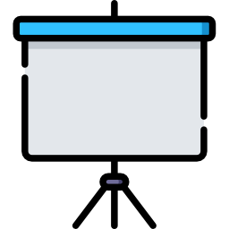 Projector screen icon