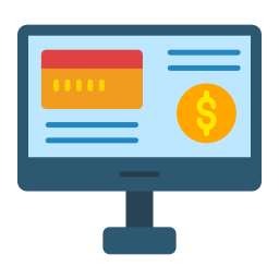 Online payment icon