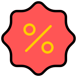 Discount badge icon