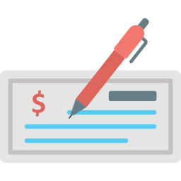 Cheque icon