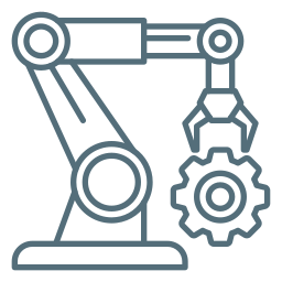 Роботизированная рука иконка