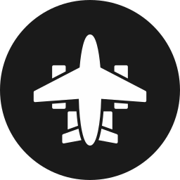 Jet plane icon