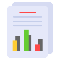 Report analysis icon