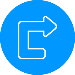 Turn right icon