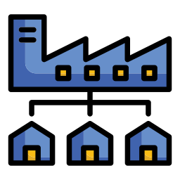 distribuição Ícone