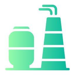 plate-forme pétrolière Icône