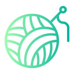 Wool ball icon