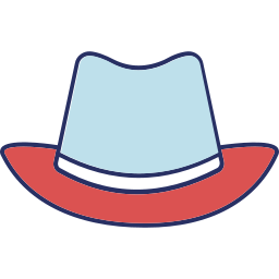 Hat cowboy icon