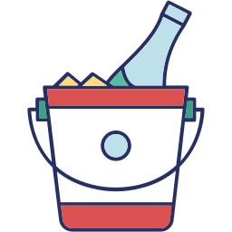 Ice bucket icon