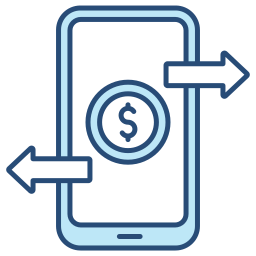 Money transfer icon