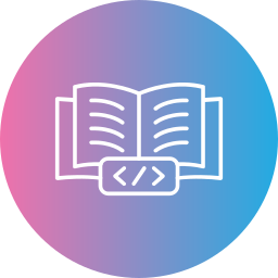 Coding book icon