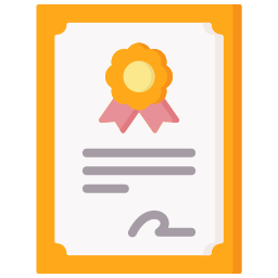 Certificate icon