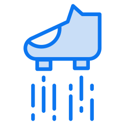 Flying boots icon