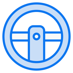 Steering wheel icon