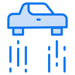 Flying car icon