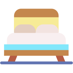 Double bed icon