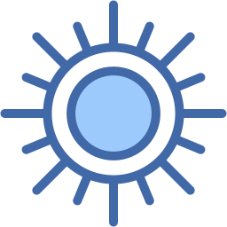 Sun icon