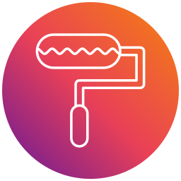 Paint roller icon