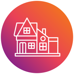 Modern house icon