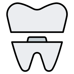 corona dentale icona