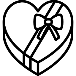 Heart Shaped Chocolate Box icon