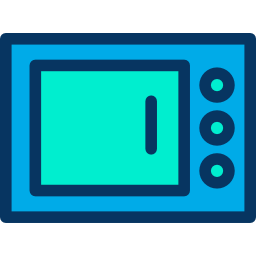 Microwave oven icon