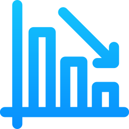 diagramme à bandes Icône