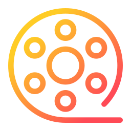 Film reel icon