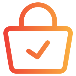 Shopping bag icon