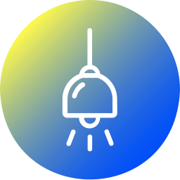 Hanging lamp icon