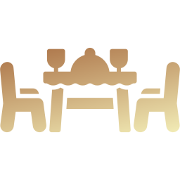 Dinner table icon