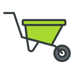 Wheelbarrow icon