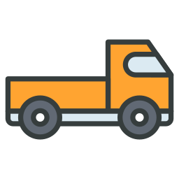 Pickup truck icon