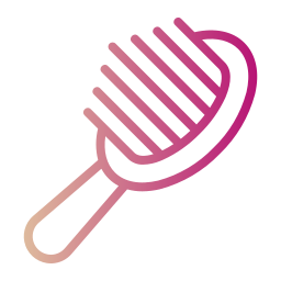 Hair brush icon