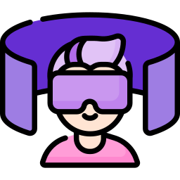 Virtual reality icon