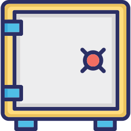 Bank locker icon