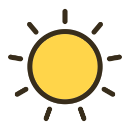 Sun icon