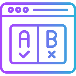 Ab testing icon