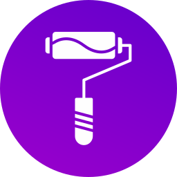 Paint roller icon