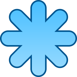 Ice flake icon